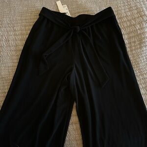 Tahari Black Wide-Leg Women's Pants